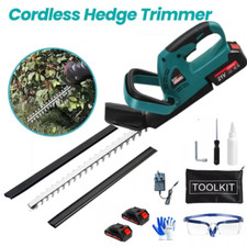 2x Batteries Cordless Hedge